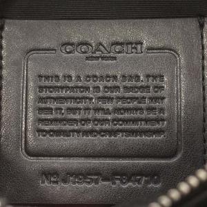 COACH ウエストバッグ F84710 ポーチ ロゴ 黒 ブラック