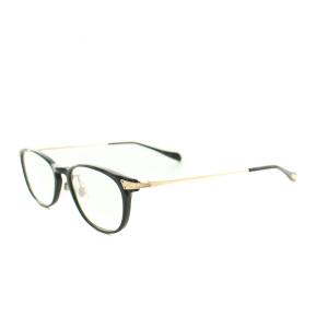 OLIVER PEOPLES ハドリー Hadley サングラス 伊達メガネ ウェリントン セルフレーム メタルテンプル 4919-140 ケース付き 黒