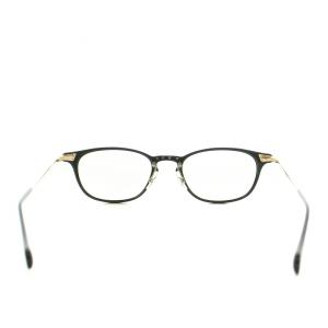 OLIVER PEOPLES ハドリー Hadley サングラス 伊達メガネ ウェリントン セルフレーム メタルテンプル 4919-140 ケース付き 黒