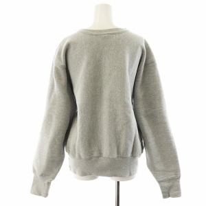 Champion リバースウィーブ アメリカ製 赤単色 復刻 スウェット L グレー