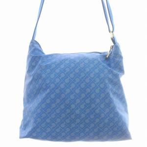 GHERARDINI SOFTY ソフティ ショルダーバッグ ロゴ 青 ブルー