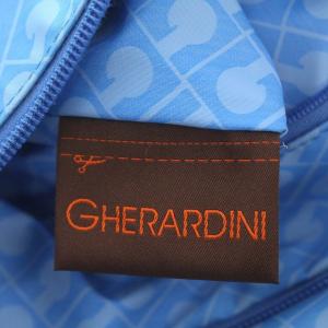 GHERARDINI SOFTY ソフティ ショルダーバッグ ロゴ 青 ブルー