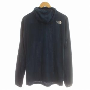 THE NORTH FACE NL62121 エクスペディショングリッドフリースフーディ ハーフジップ 薄手 パーカー 長袖 L 青 ブルー