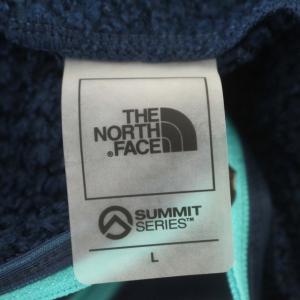 THE NORTH FACE NL62121 エクスペディショングリッドフリースフーディ ハーフジップ 薄手 パーカー 長袖 L 青 ブルー