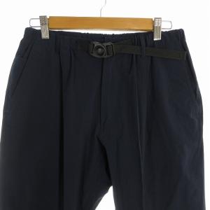 GRAMiCCi 4WAY ストレッチ スリムパンツ ベイカーパンツ クライミングパンツ ナイロン ベルト M 紺 ネイビー