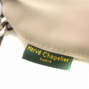 Hervé Chapelier ポーチ ショルダーバッグ ナイロン ポシェット ベージュ