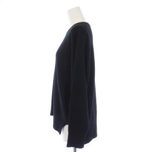 JOURNAL STANDARD カシミヤクルーネックプルオーバー ニット セーター 長袖 F 黒 ブラック 18080400630030