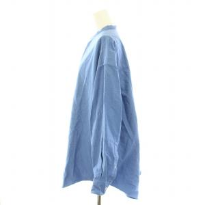 Graphpaper オックスフォードオーバーサイズドバンドカラーシャツ Oxford Oversized Band Collar Shirt ブラウス