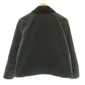 23年製 BLYTH オイルドジャケット 裏地チェック柄 S カーキ ブラウン