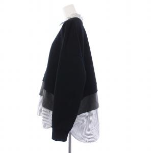 ENFOLD 23AW layered pullover 38 ブラック