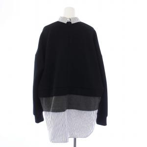 ENFOLD 23AW layered pullover 38 ブラック