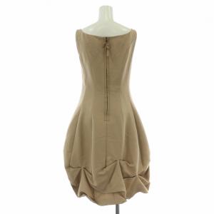 FOXEY フレアワンピース 38 ベージュ