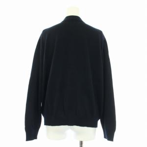 nanamica Hybrid Cardigan カーディガン 切替 ストライプ ニット 長袖 WS 紺 ネイビー SUAF282