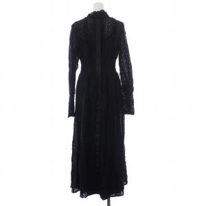 Ameri VINTAGE 23SS LIKE LACE DRESS S ブラック
