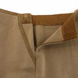 RALPH LAUREN ニットタイトスカート ひざ丈 カシミヤ混 M 茶 ブラウン