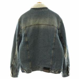 DOLCE&GABBANA BASIC SLIM DIGGER デニムジャケット ジージャン Gジャン 裏ボア 52 XL インディゴ