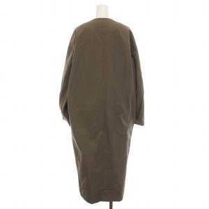 JOURNAL STANDARD 19AW ノーカラーコート ロング アウター S カーキ