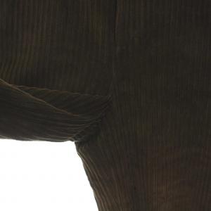 Aquascutum コーデュロイパンツ ワイド M 茶 ブラウン