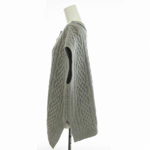 JOURNAL STANDARD relume ベスト ジレ オーバーサイズ ノースリーブ ニット ローゲージ F グレー