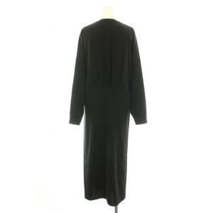 ENFOLD 22SS ベントー VENTO ニットダブルサテンコンビ ドレス DRESS ワンピース ロング クルーネック
