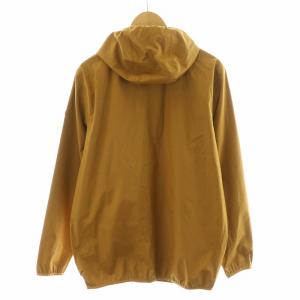 Timberland ナイロンジャケット ジップアップパーカー フーディー フード アウター 長袖 L キャメル