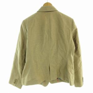 Paul Smith BLACK 大きいサイズ テーラードジャケット シングル 背抜き センターベント 48L XXL ベージュ