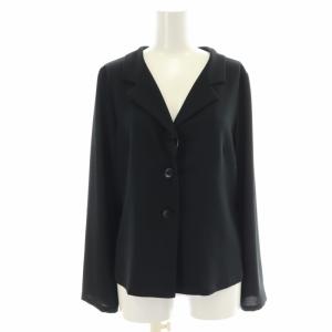 agnes b. タグ付き スーツ セットアップ 上下 2点セット テーラードジャケット フレアスカート シングル ひざ丈 シースルー シアー