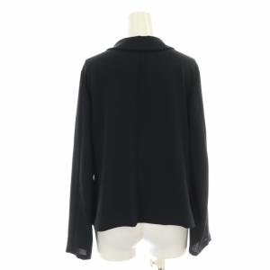 agnes b. タグ付き スーツ セットアップ 上下 2点セット テーラードジャケット フレアスカート シングル ひざ丈 シースルー シアー