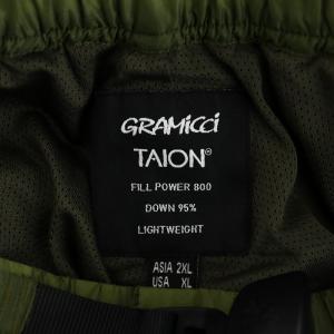 GRAMiCCi × TAION タイオン DOWN PANTS ダウンパンツ クライミングパンツ 2XL カーキ