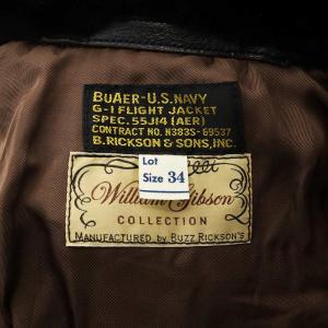 BUZZ RICKSON’S WILLIAM GIBSON COLLECTION TYPE BLACK G-1