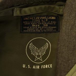 BUZZ RICKSON’S TYPE L-2 PATCH 34TH FTR DAY SQDN フライトジャケット