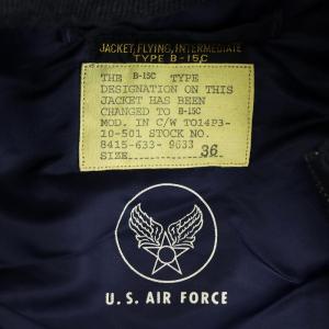 BUZZ RICKSON’S B-15C MOD A.F.Blue 178th Fighter Interceptor SQ