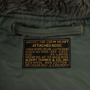 BUZZ RICKSON’S TYPE N-3B BUZZ RICKSON MFG. CO. SLENDER ORIGINAL SPEC. フライトジャケット