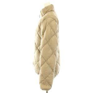 mont-bell ライトアルパインダウンジャケット アウター 収納ポーチ付き S ベージュ 1101360