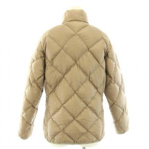 mont-bell ライトアルパインダウンジャケット アウター 収納ポーチ付き S ベージュ 1101360