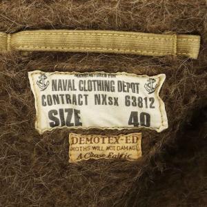 BUZZ RICKSON’S TYPE N-1 DEMOTEX-ED SEAWATER WASH WORK 40 L カーキ