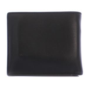 COACH 財布 ウォレット 二つ折り ロゴ レザー 黒