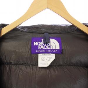 THE NORTH FACE PURPLE LABEL MOUNTAIN SHORT DOWN PARKA 光電子 ダウンジャケット アウター フーディ M グレー