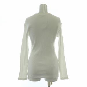 Deuxieme Classe 22SS dignity Tシャツ カットソー 長袖 クルーネック ストレッチ リブ F 白 ホワイト 22070500701010