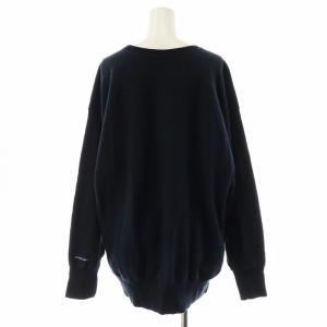 AMERICANA スウェット トレーナー ロゴプリント 紺 ネイビー