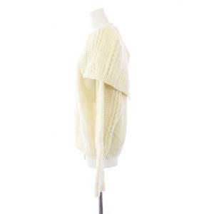 LUDLOW 21AW Pinecone ニット セーター 1 ホワイト 21-LD21A033NT