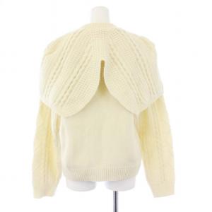 LUDLOW 21AW Pinecone ニット セーター 1 ホワイト 21-LD21A033NT