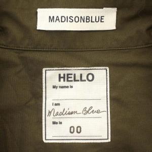 MADISONBLUE シャツ J.BRADLEY 半袖 ブラウス 00 XS カーキ
