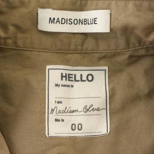 MADISONBLUE シャツ J.BRADLEY 半袖 ブラウス 00 XS ベージュ