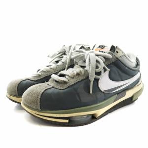 NIKE ×sacai ZOOM CORTEZ SP スニーカー US7 グレー