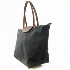 Longchamp ルプリアージュ トートバッグ ハンドバッグ ナイロン 鞄 グレー