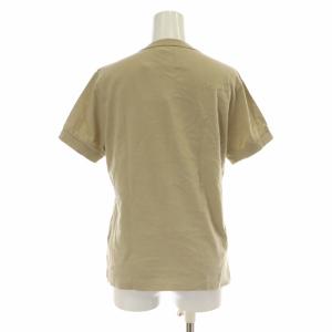 MHL. 胸ポケット ロゴプリント 半袖Tシャツ　カーキ緑レディース サイズ3 mhl tシャツ（柄ロゴ）（Tシャツ・カットソー｜トップス