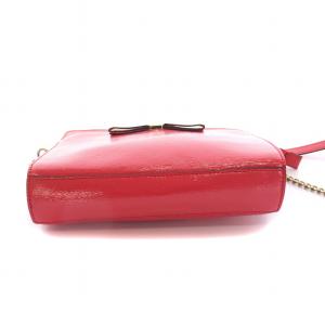 kate spade new york ショルダーバッグ リボン レザー ピンク