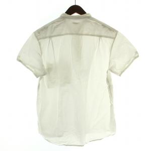 KAPITAL グッドマンプルシャツ カジュアルシャツ 半袖 丸襟 ラウンドカラー 半袖 3 L 白 ホワイト