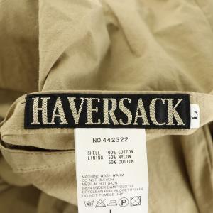 HAVERSACK REVERSIBLE VEST L ベージュ ブラウン
